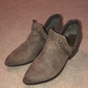 Fergalicious Tan Booties